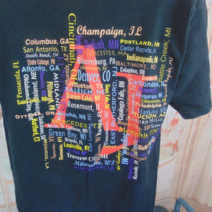 ALEN JACKSON Shirts - Alen Jackson Concert Tour Large ALEN JACKSON Shirts - Alen Jackson Concert Tour Large